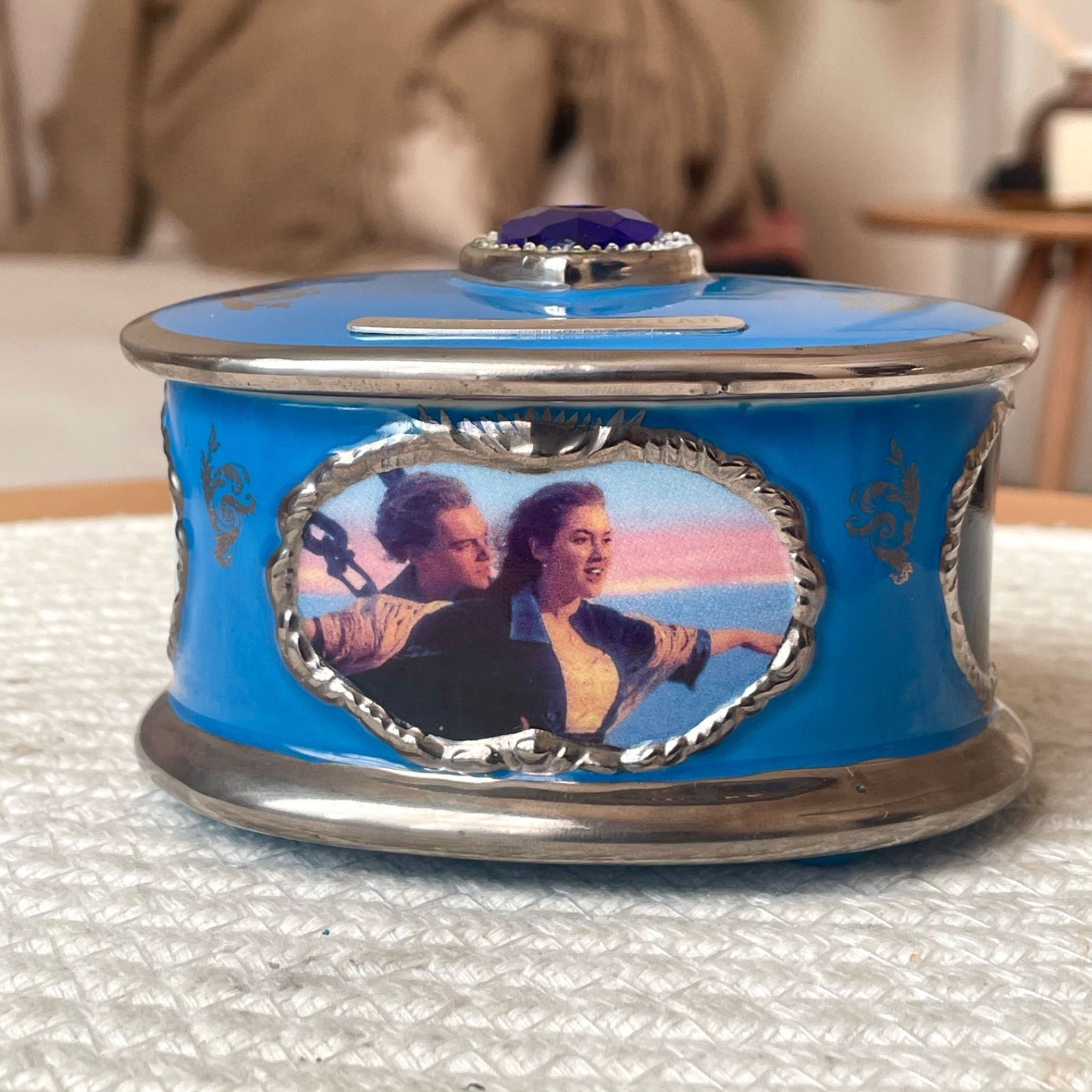 タイタニック 陶器オルゴール 現品限り！】タイタニック Titanic オルゴール インテリア 記念品
