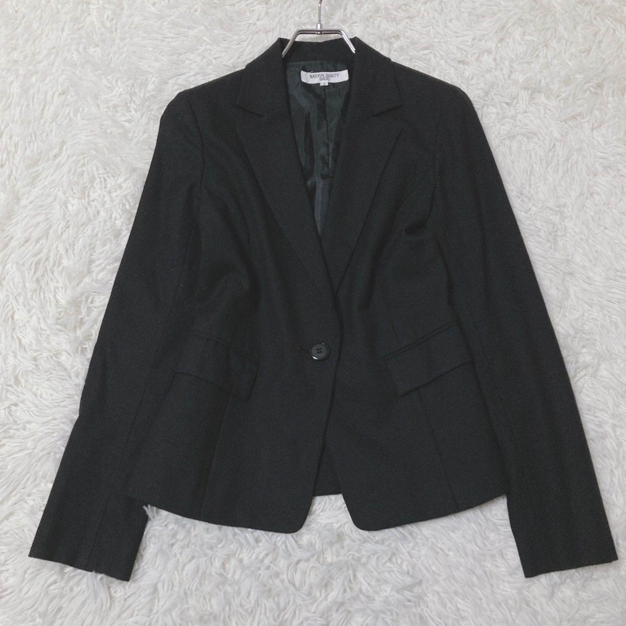 ナチュラルビューティーベーシック スカートスーツ セットアップ