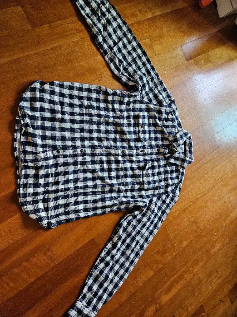 GAP チェックシャツジャケット