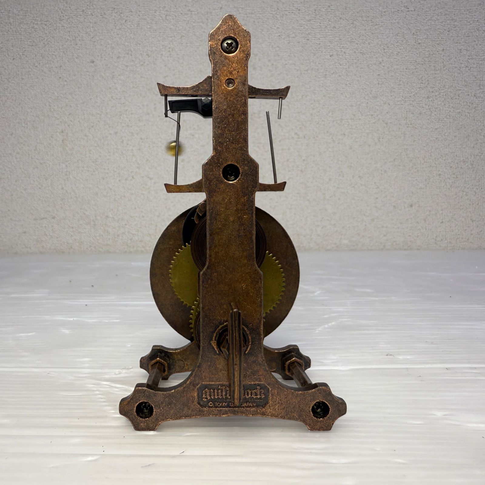 ☆ギルドクロック GUILDCLOCK☆からくり時計 ぜんまい式 振り子 置時計