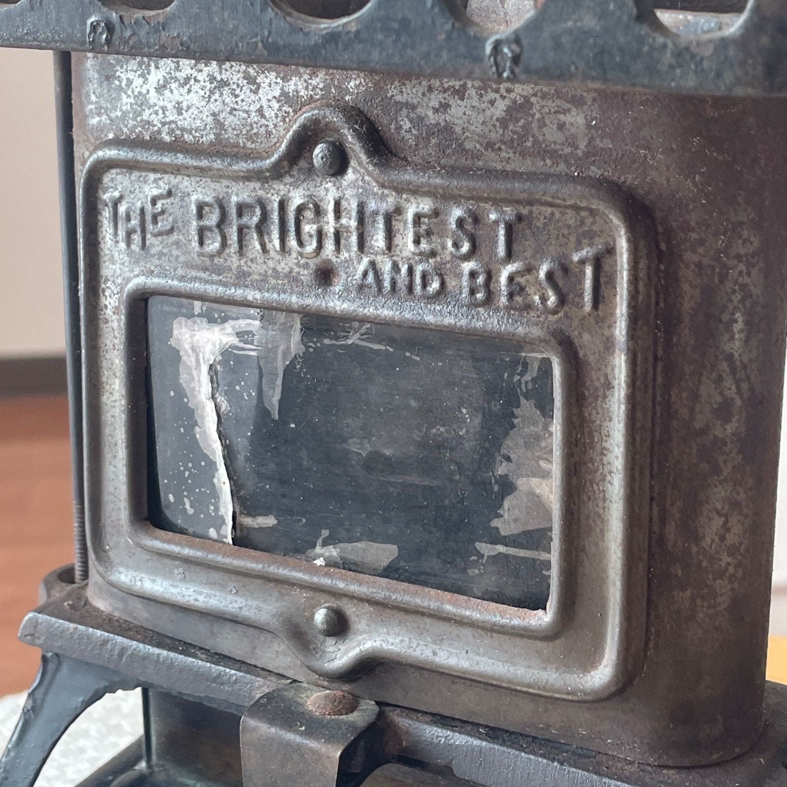 超希少！】The Brightest and Best アイロンストーブ クッカー