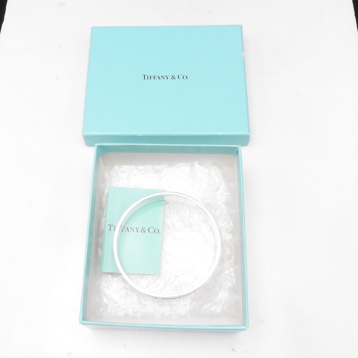 希少品 TIFFANY&CO. ティファニー アトラス ワイドバングル SV925