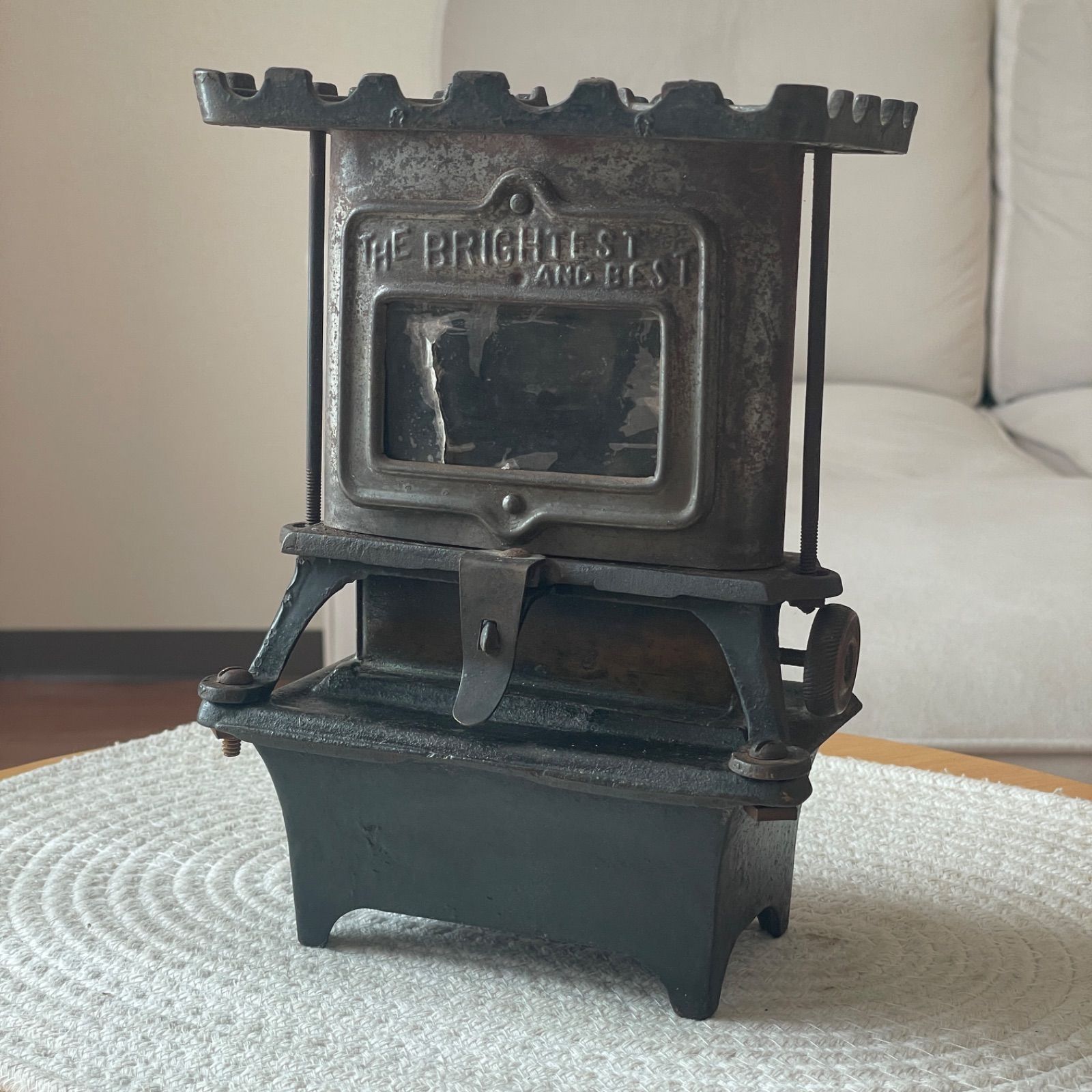 超希少！】The Brightest and Best アイロンストーブ クッカー