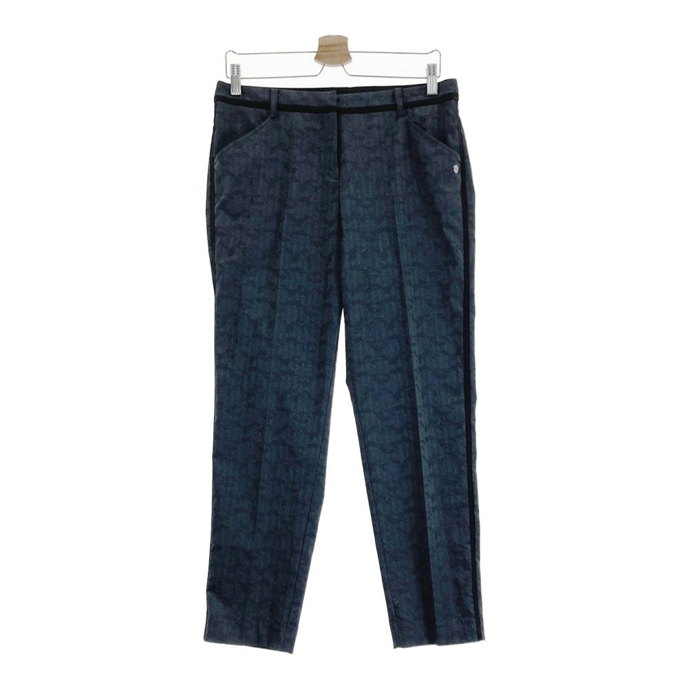 サイズ：42 LANVIN SPORT ランバン スポール  ストレッチロングパンツ 総柄 グレー系 [240101586335] ゴルフウェア レディース ストスト
