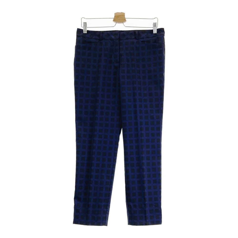 サイズ：42 LANVIN SPORT ランバン スポール ロングパンツ チェック柄