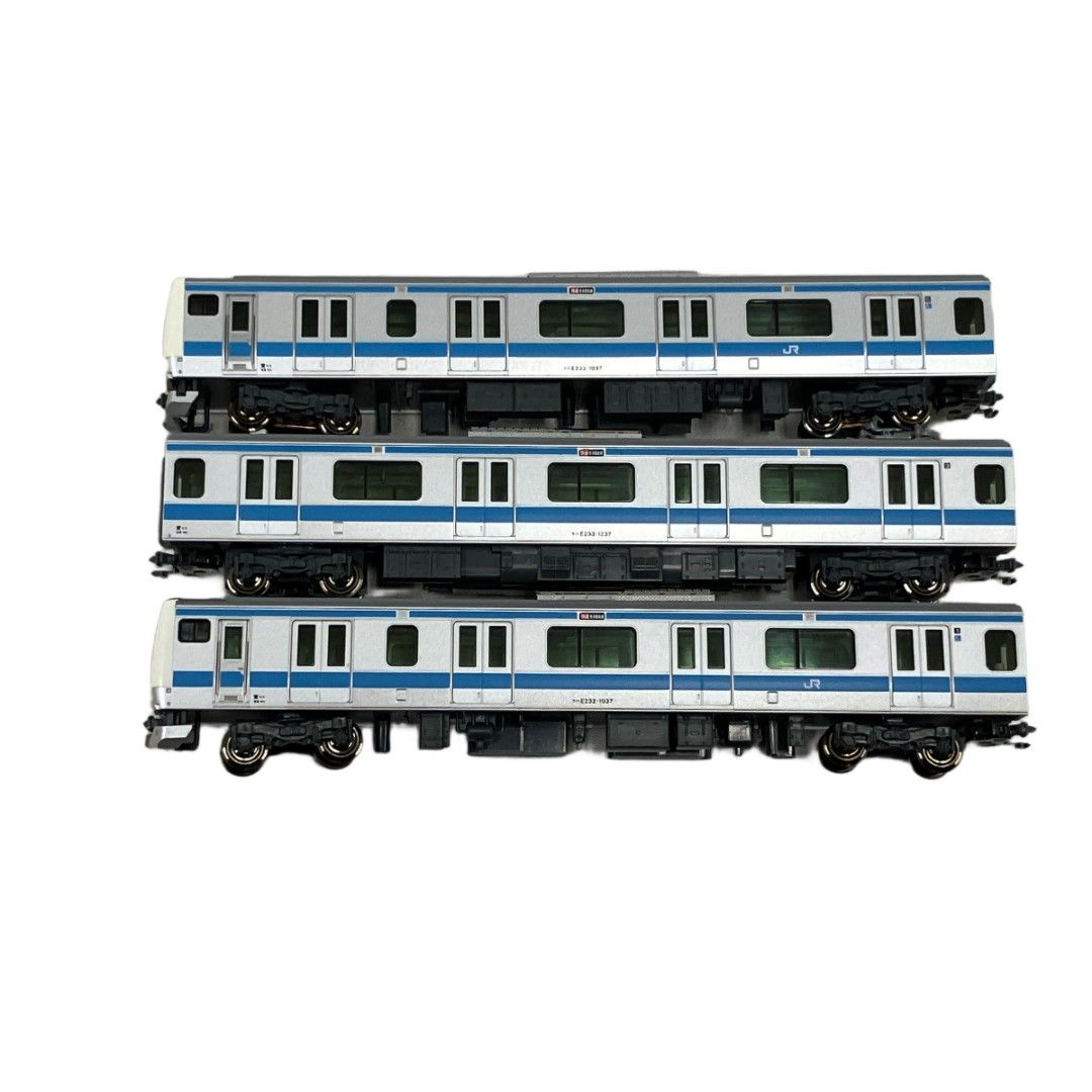 KATO 10-1159 E233系1000番台 京浜東北線 3両基本セット① 再生産】(N) 10-1159 E233系1000番台 京浜東北線 基本セット（3両