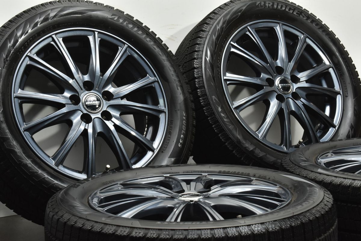 バリ溝スタッドレス付き】WAREN 16in 6.5J+48 PCD100 ブリヂストン