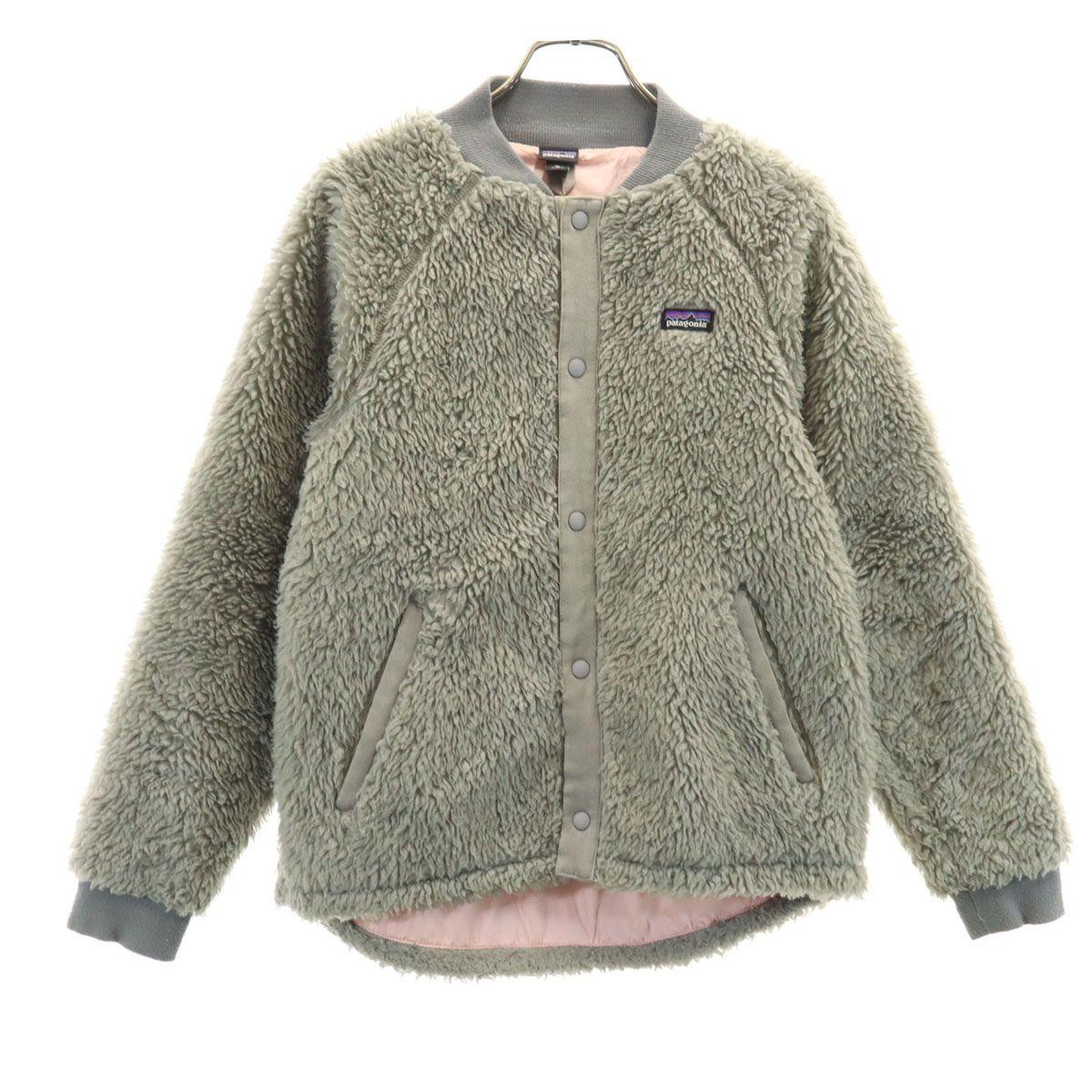 パタゴニアpatagonia ジュニア　キッズXL ボアジャケット　14歳　美品 レトロ】USA patagonia パタゴニア ジャケット キッズ14