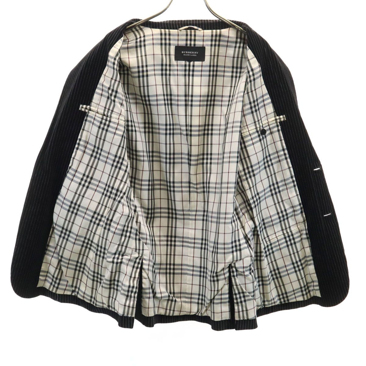 BURBERRY BLACK LABEL バーバリーブラックレーベル ストライプ柄 