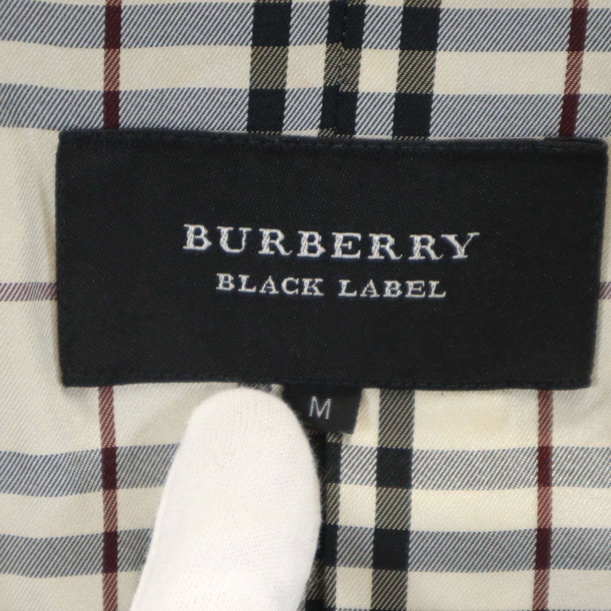 BURBERRY BLACK LABEL バーバリーブラックレーベル ストライプ柄 