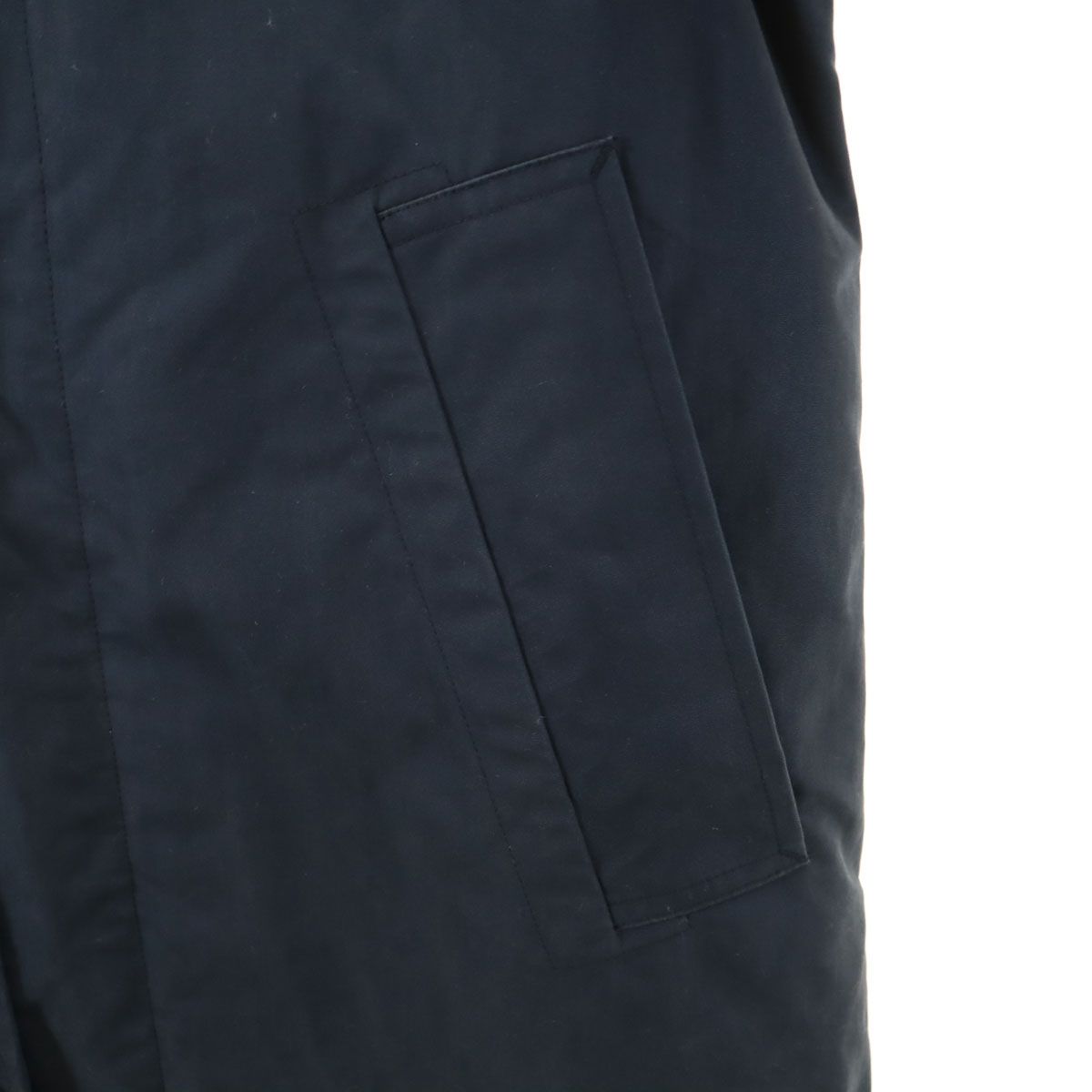 MHL. エムエイチエル ステンカラーコート 2 ネイビー系 ダウンライナー