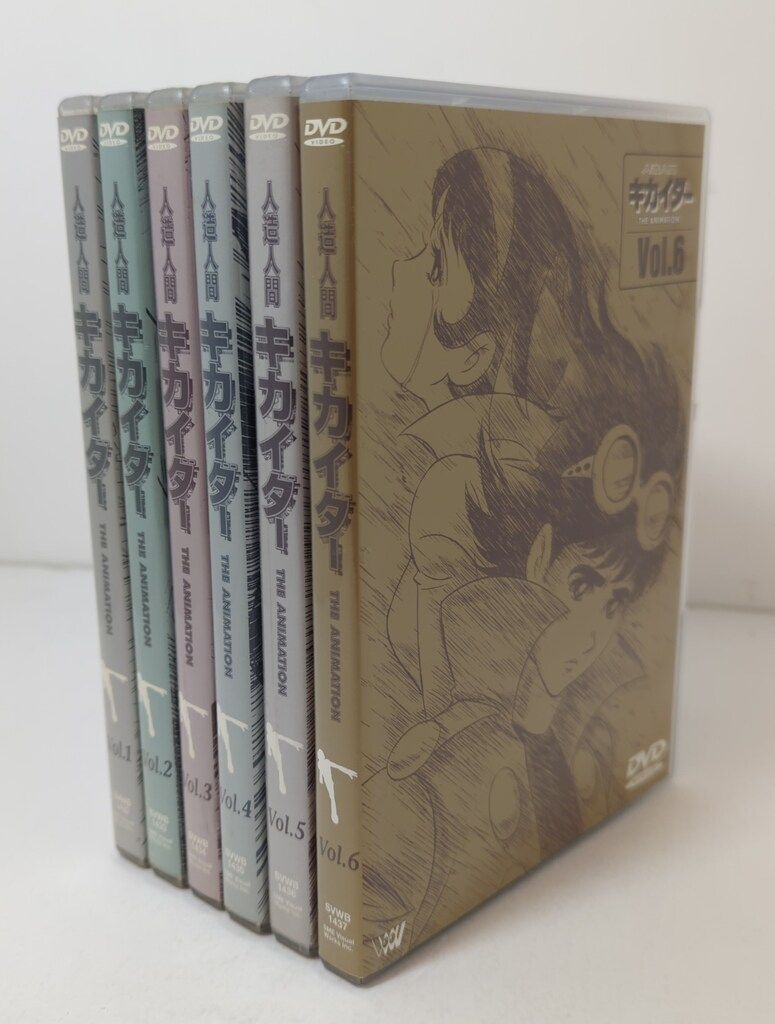 人造人間キカイダー THE ANIMATION DVD全巻（Vol.1〜6) 人造人間キカイダー THE ANIMATION DVD全巻（Vol.1〜6) 人造人間
