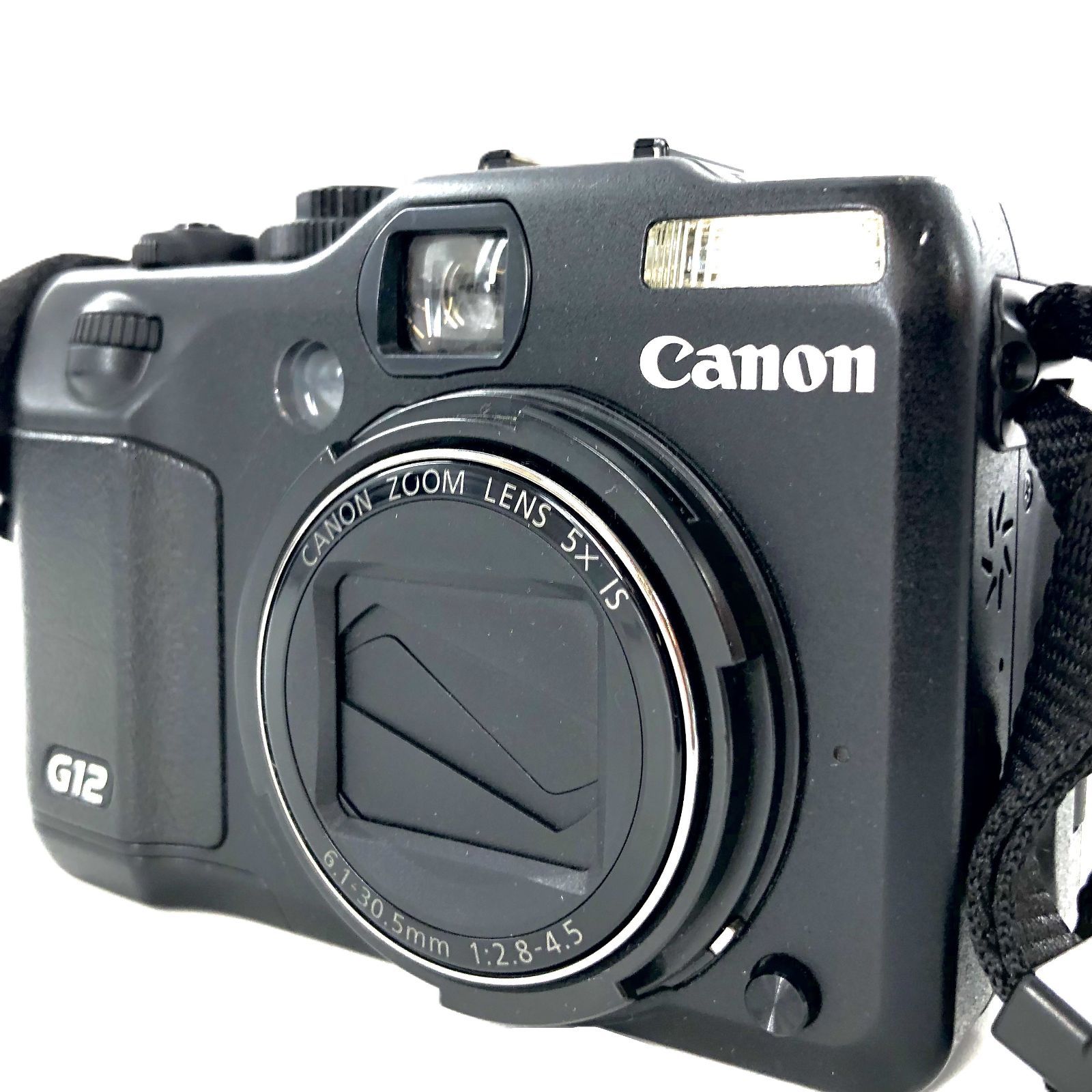 CANON PowerShot G 12 レンズ 6.1-30.5 mm 1 2.8-4.5 ブラック コンパクトデジタルカメラ PF-585