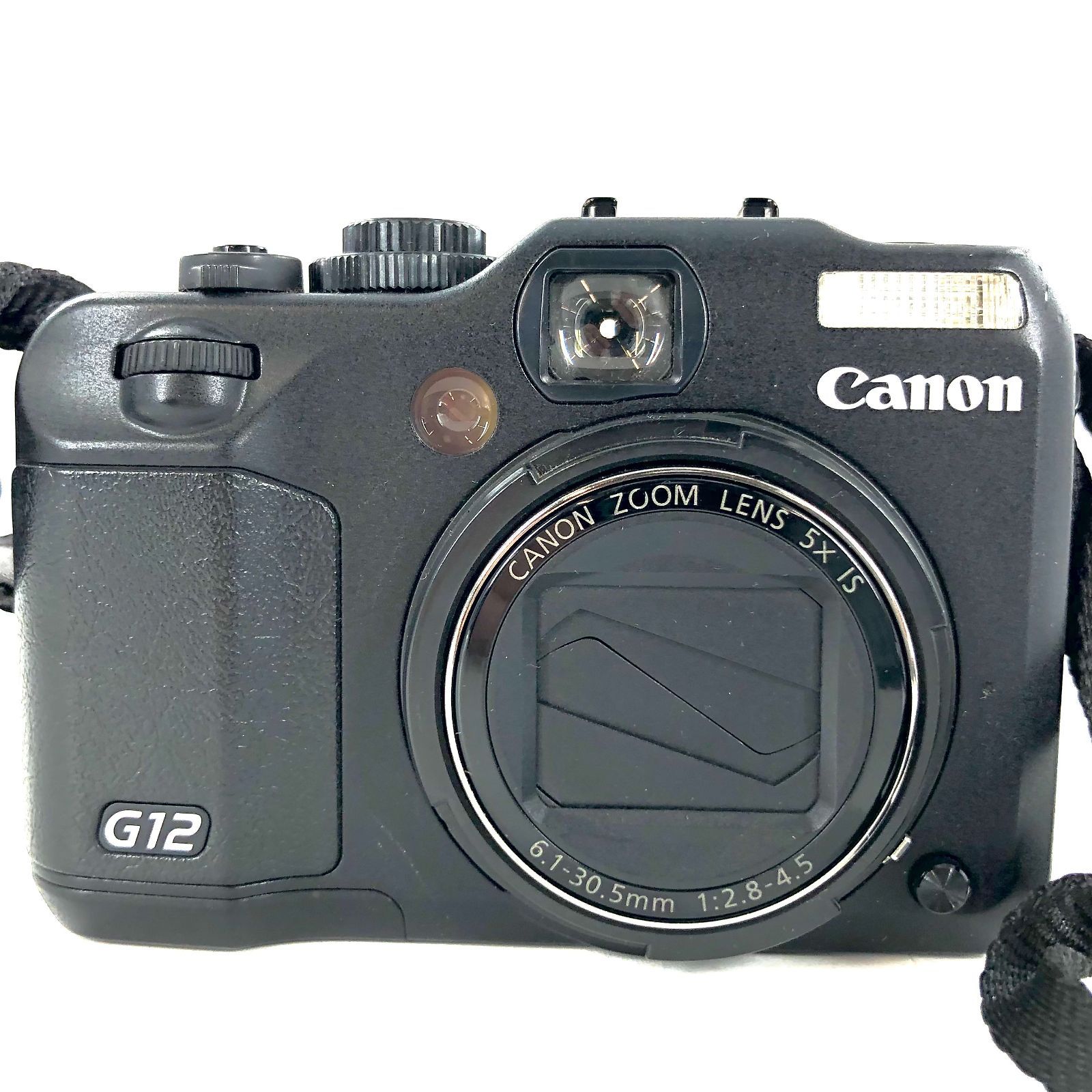 CANON PowerShot G 12 レンズ 6.1-30.5 mm 1 2.8-4.5 ブラック コンパクトデジタルカメラ PF-585