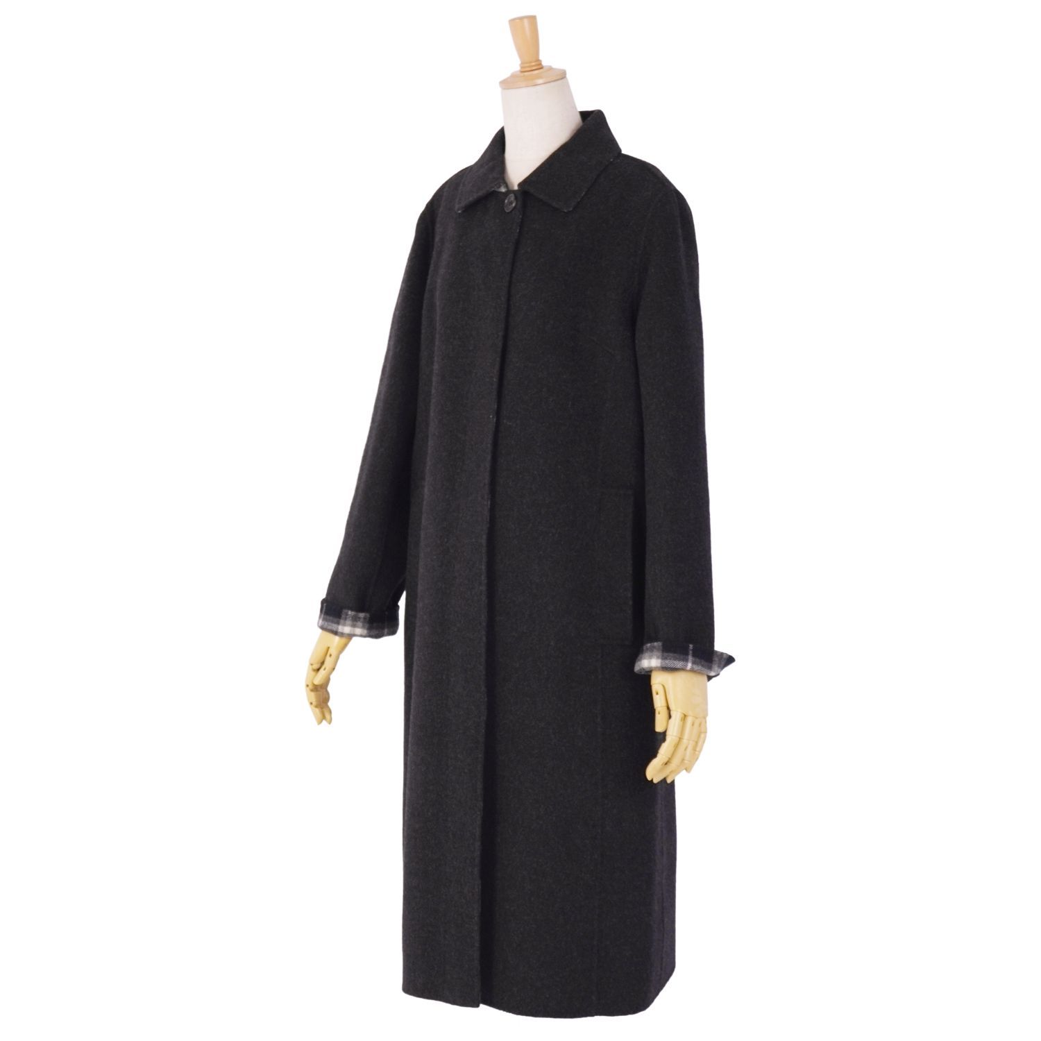 極美品 バーバリー ロンドン BURBERRY LONDON コート ステンカラ