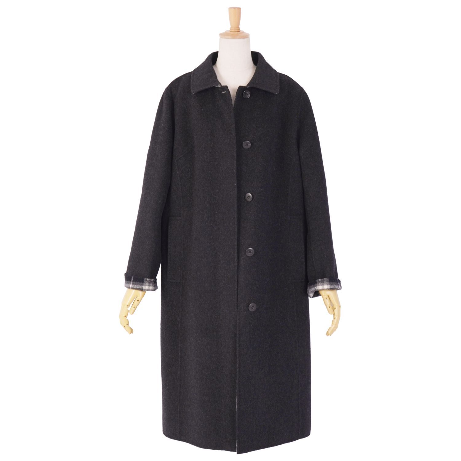 極美品 バーバリー ロンドン BURBERRY LONDON コート ステンカラ