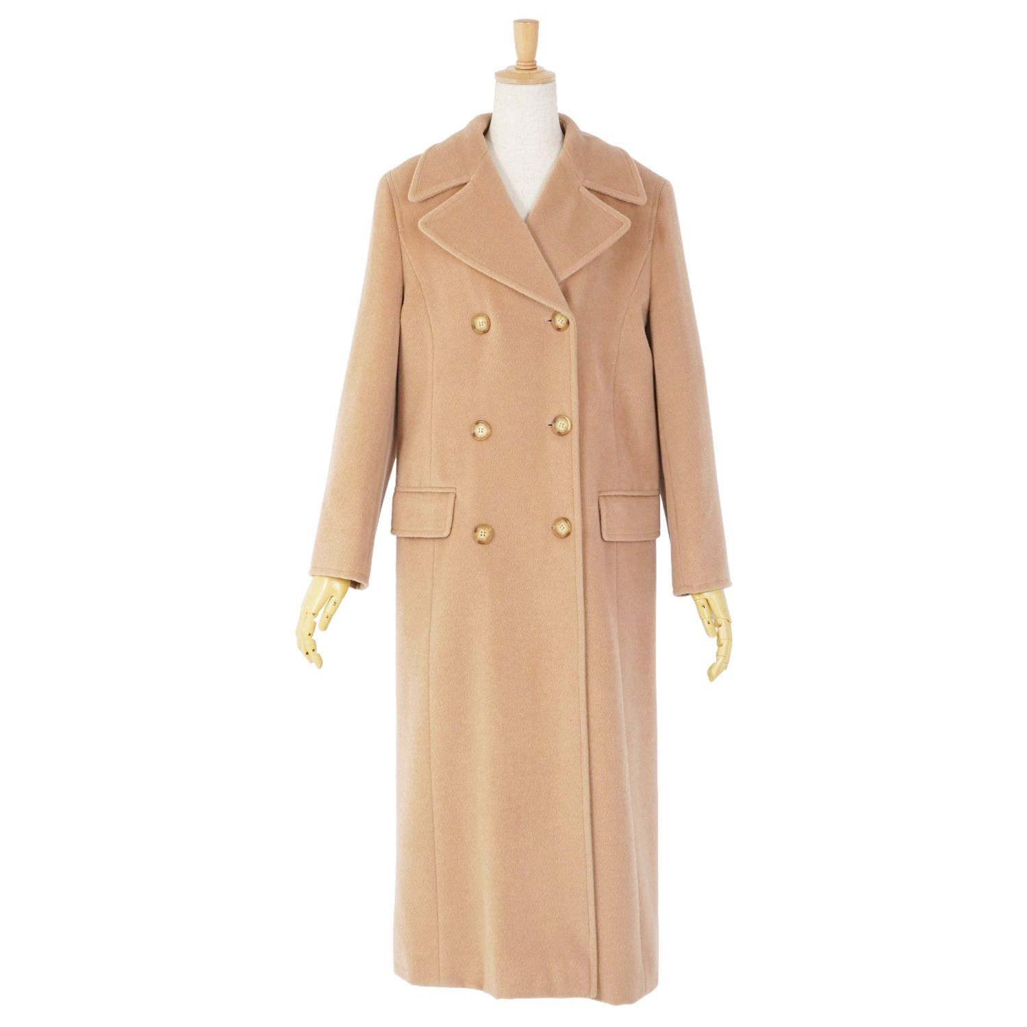 極美品 マックスマーラ Max Mara ロングコート チェスターコート