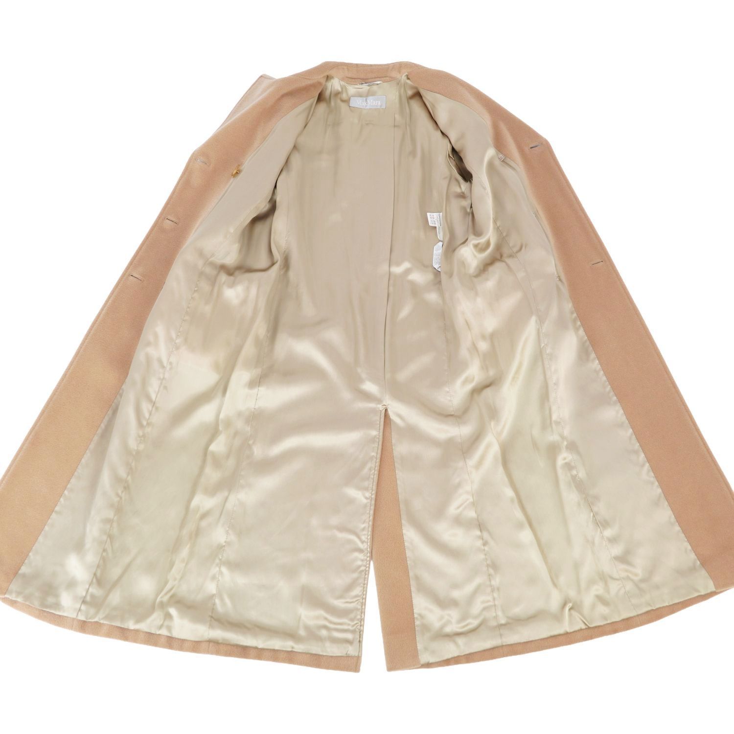 極美品 マックスマーラ Max Mara ロングコート チェスターコート  