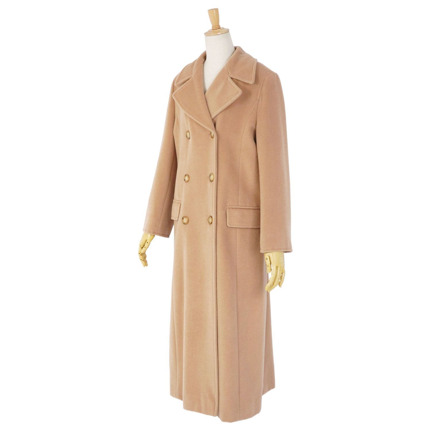 極美品 マックスマーラ Max Mara ロングコート チェスターコート