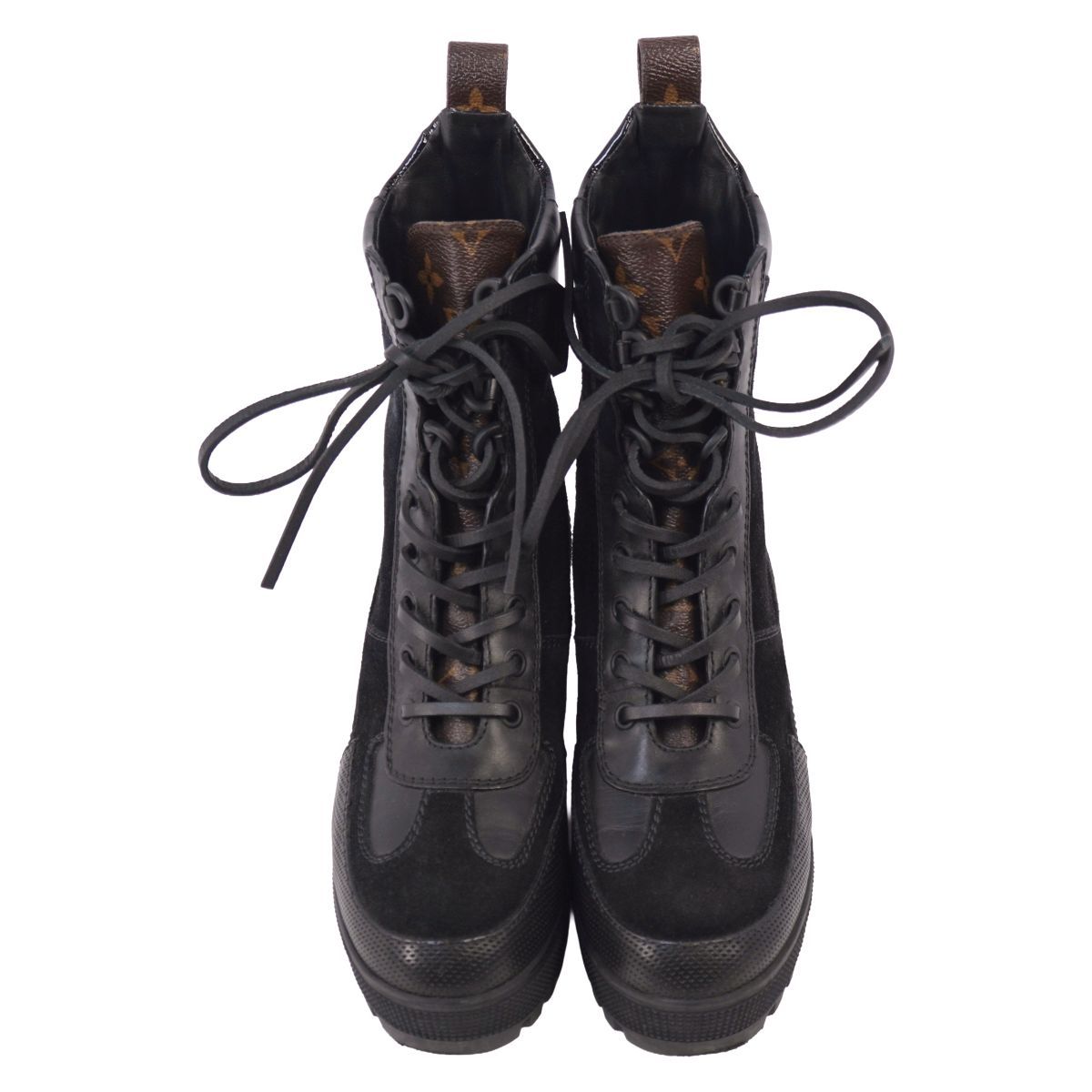 美品 ルイヴィトン LOUIS VUITTON ローリエート ライン アンクルブ