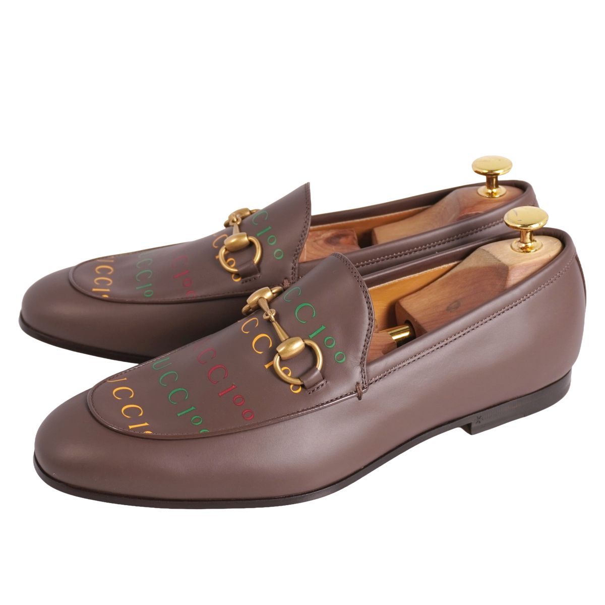 未使用 グッチ GUCCI ローファー モカシン 100周年記念モデル ホースビ