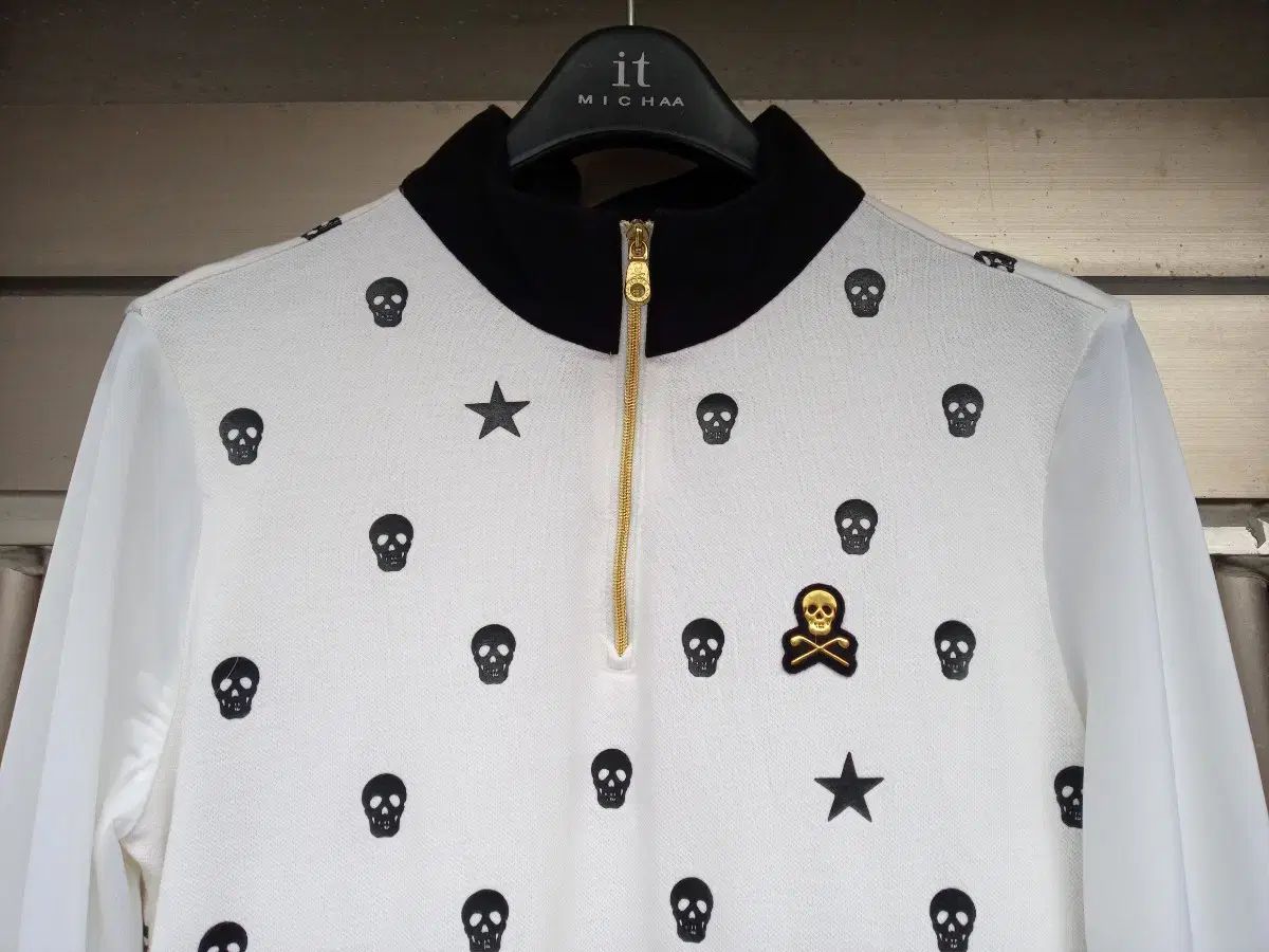 正規品 MARK & LONA マークアンドロナ ハーフジップ Tシャツ S 傷なし