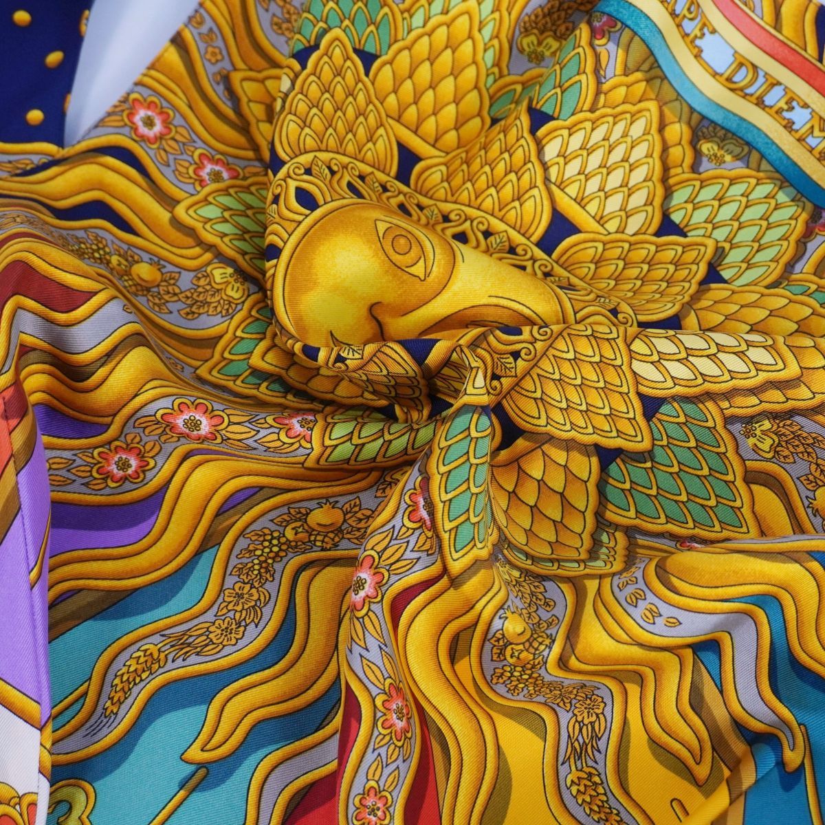 美品 Vintage エルメス HERMES ベスト ジレ 総柄 シルク トップ - メルカリ