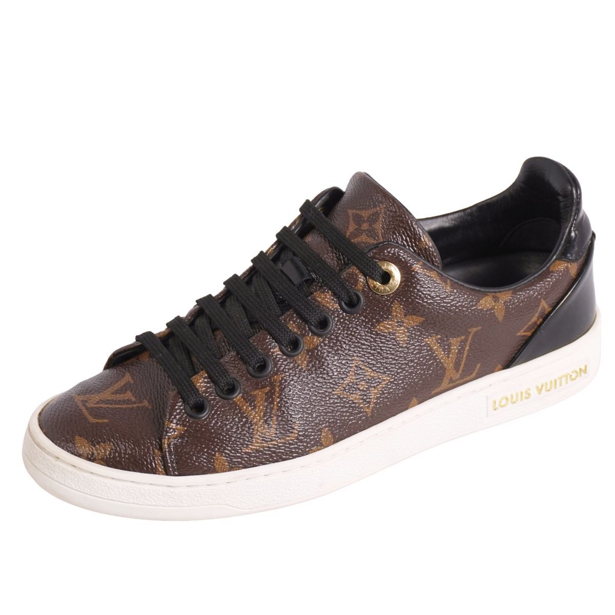 美品 ルイヴィトン LOUIS VUITTON スニーカー フロントロー ライン