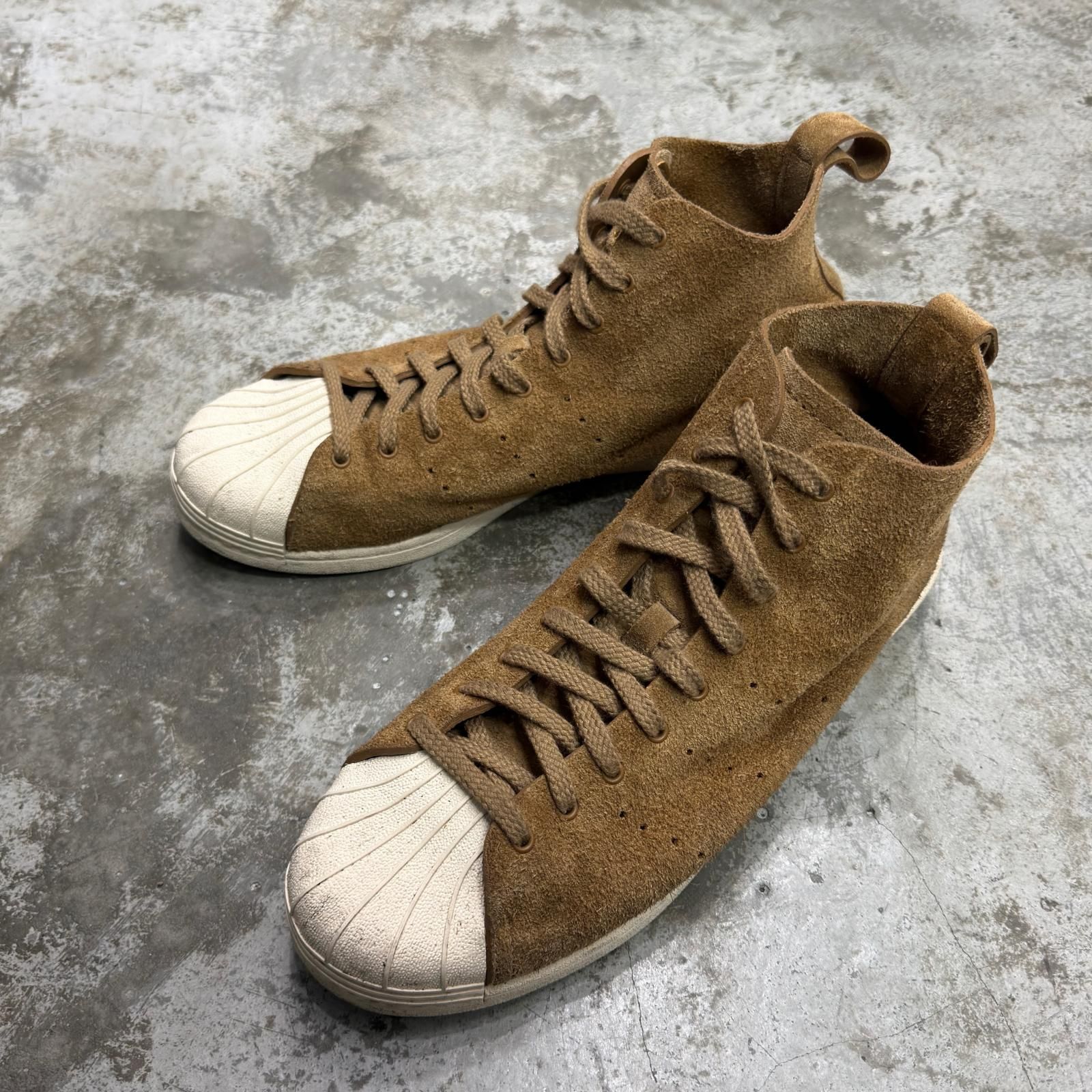 参考上代42700円 adidas × WALES BONNER 25SS WB SUPERSTAR HI 