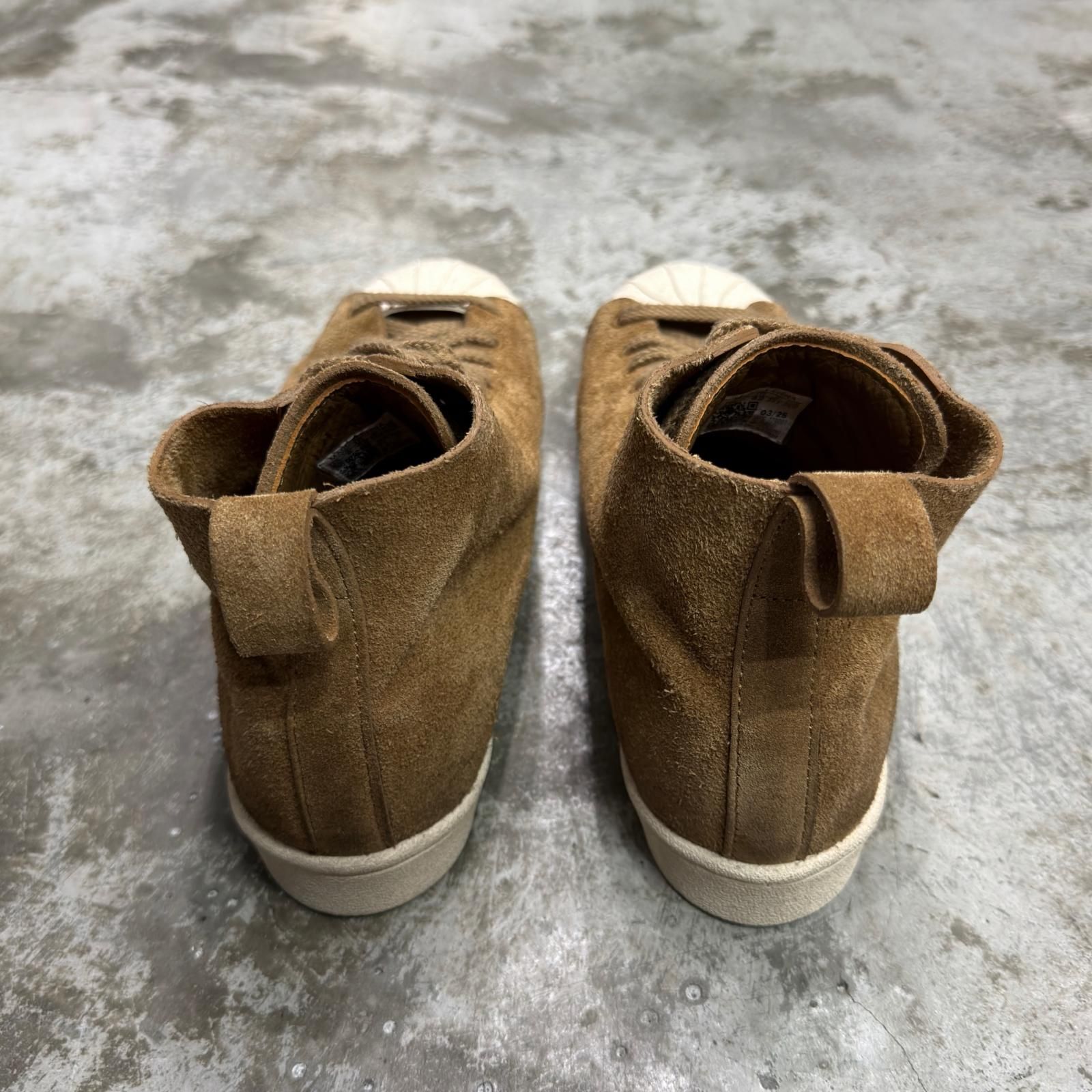 参考上代42700円 adidas × WALES BONNER 25SS WB SUPERSTAR HI 