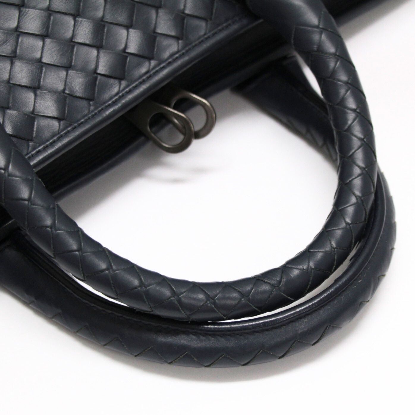 BOTTEGA VENETA ネイビー ダッフルバッグ BOTTEGA VENETA ネイビー ダッフルバッグ Bottega Veneta Intrecciato