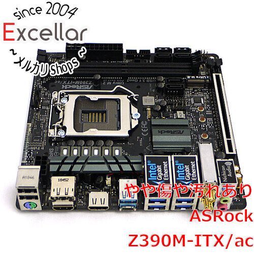 bn:12] ASRock製 Mini-ITXマザーボード Z390M-ITX/ac LGA1151 - メルカリ