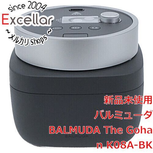 新品未使用】BALMUDA The Gohan 炊飯器 K08AブラックBALMUDA BALMUDA 