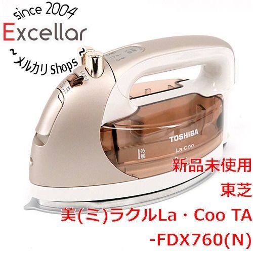 bn:6] TOSHIBA コードレスアイロン 美(ミ)ラクルLa・Coo TA-FDX760(N