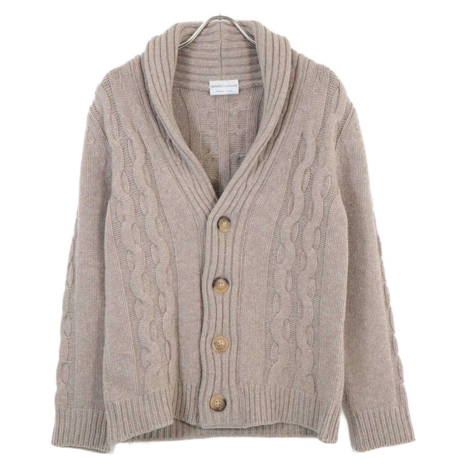 Settefili Cashmere セッテフィーリ カシミア ﾌﾞﾗｳﾝ ｳｰﾙ・ｶｼﾐﾔ ｼｮｰﾙ