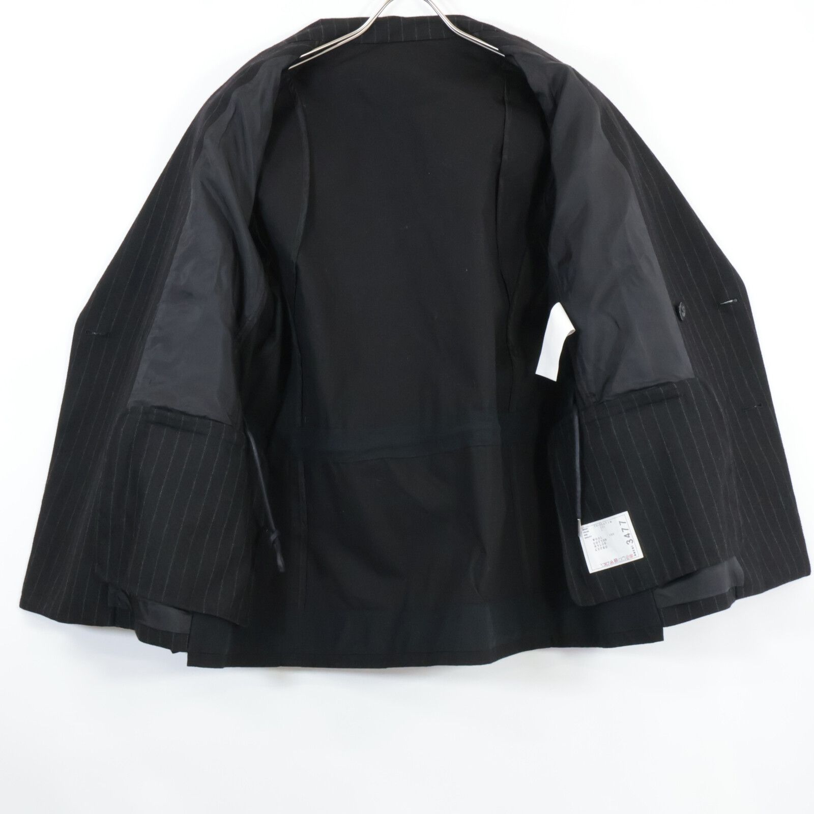 sacai サカイ 24-03477M ﾌﾞﾗｯｸ Chalk Stripe x Rip Stop Jacket 1 