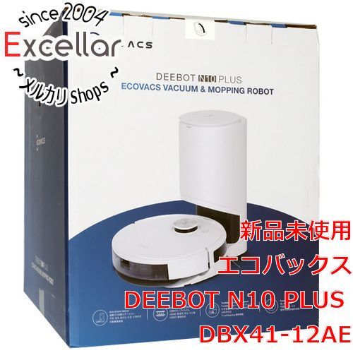 bn:14] 【新品(開封のみ)】 ECOVACS ロボット掃除機 DEEBOT N10 PLUS