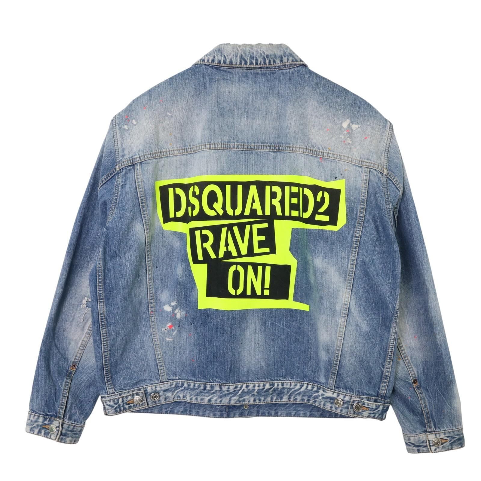 定番人気，本物保証 DSQUARED2 ディースクエアード　デニムジャケット＊