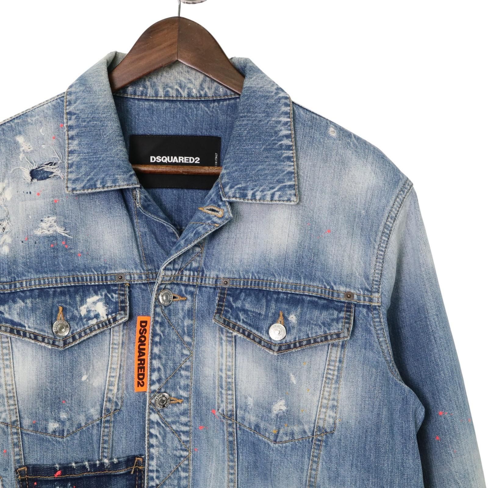 定番人気，本物保証 DSQUARED2 ディースクエアード　デニムジャケット＊