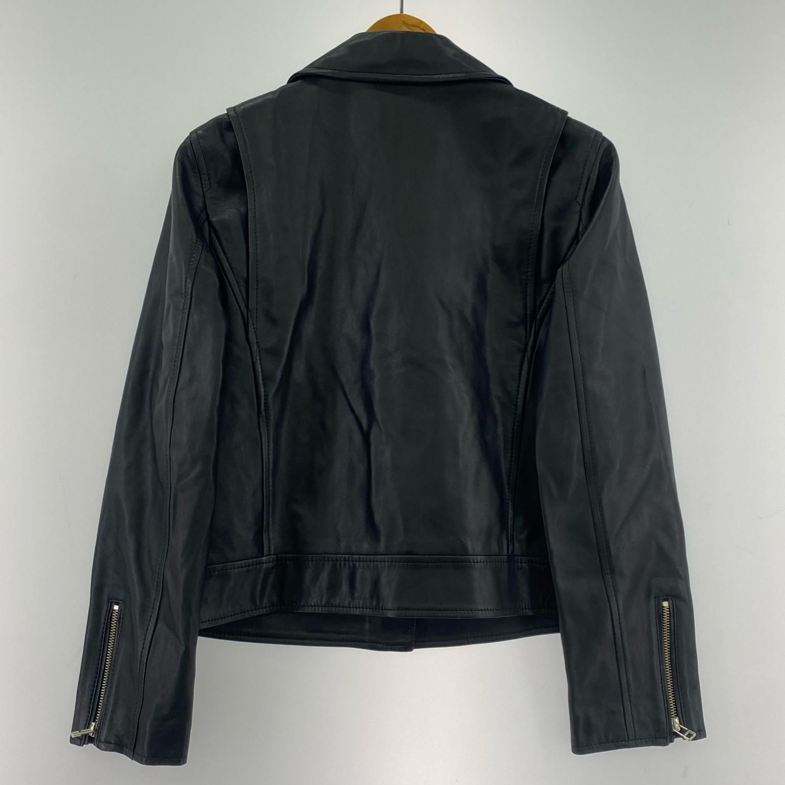 Ray BEAMS レイビームス ラムレザーライダースジャケット size0 