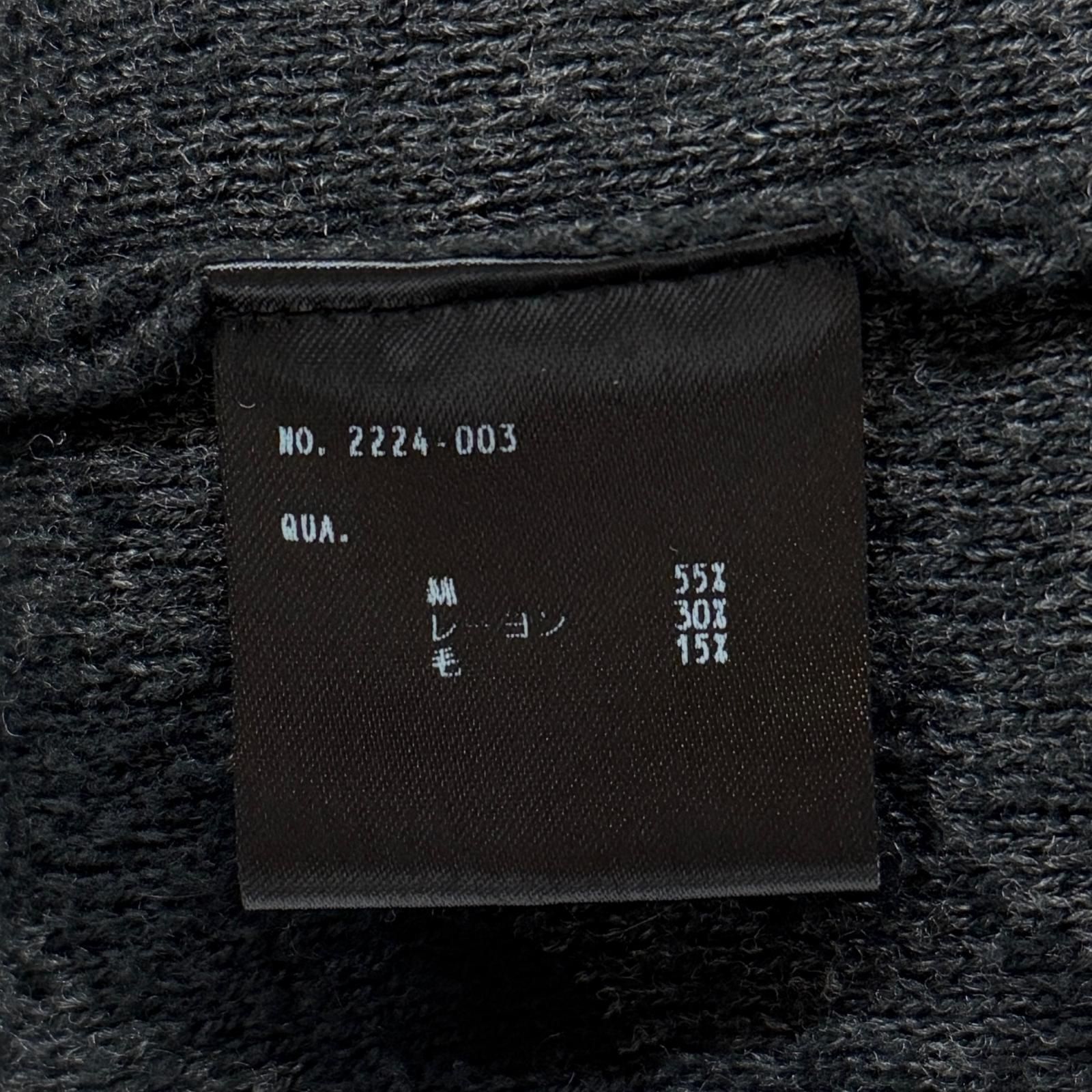 参考上代39050円 LAD MUSICIAN BIG ROSE KNIT SHIRT ビッグローズ 