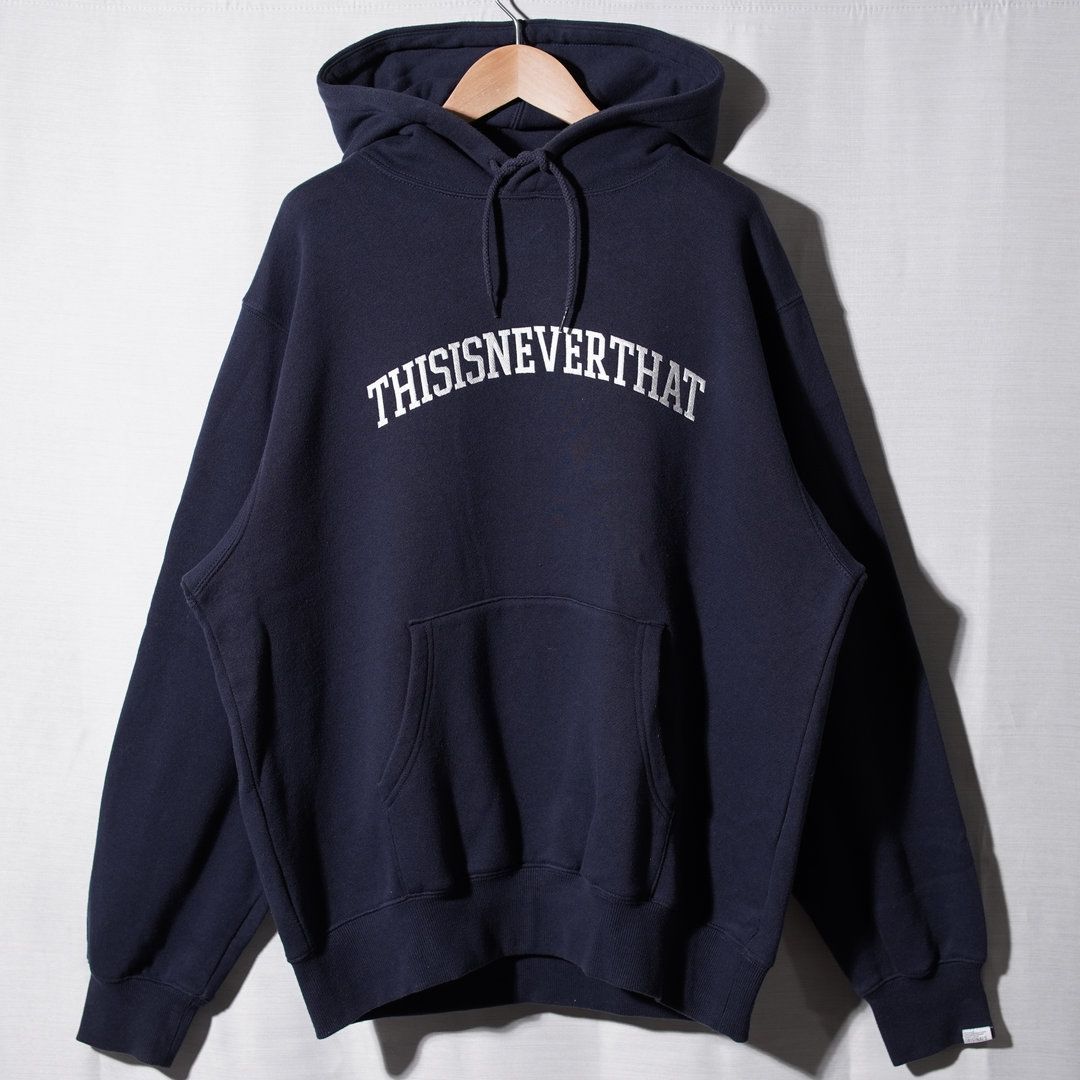 美品 ディスイズネバーザット thisisneverthat パーカー L 相当 表記 M 