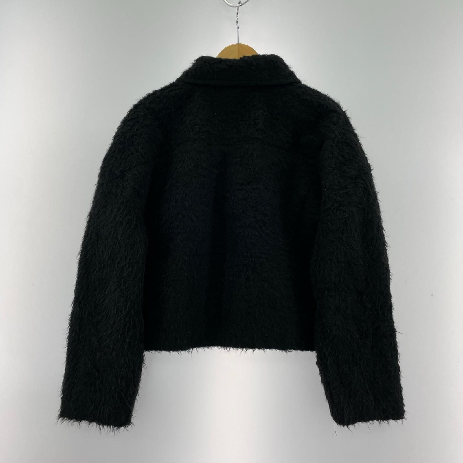 MURUA ムルーア フェイクファージャケット sizeF/ブラック - メルカリ