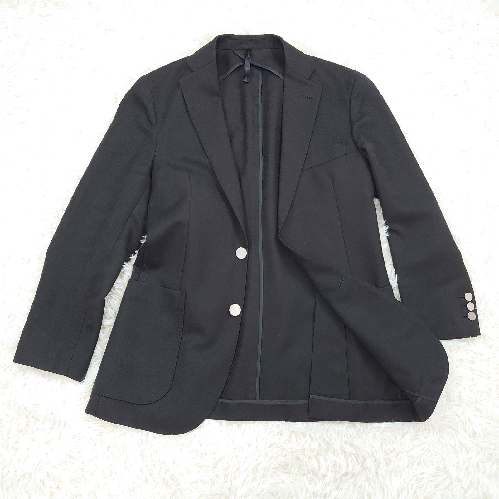 訳あり品 orobianco オロビアンコ ジャケット ウール100 ブラック 