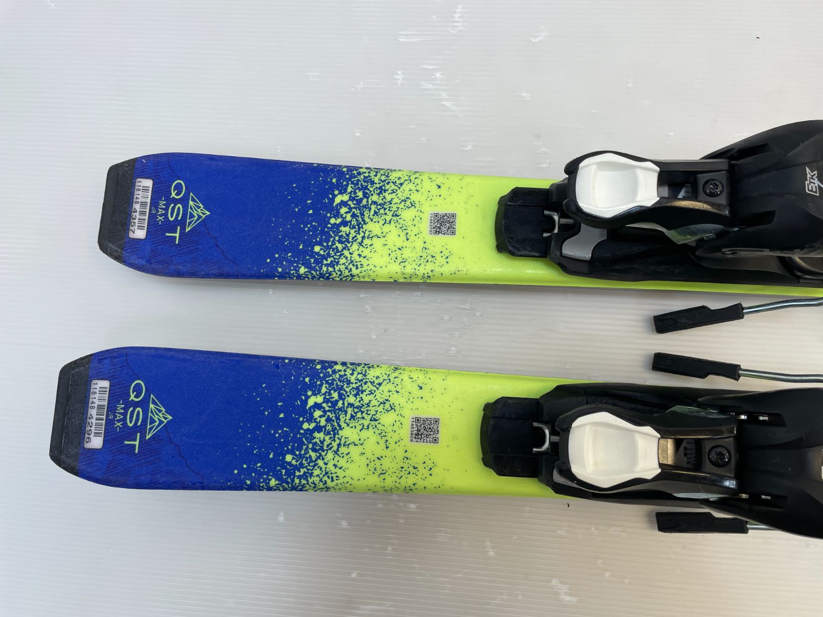 ◇メンテ済◇ スキー Salomon QST Jr 130 cm + EZY TRAK ski-250422-02