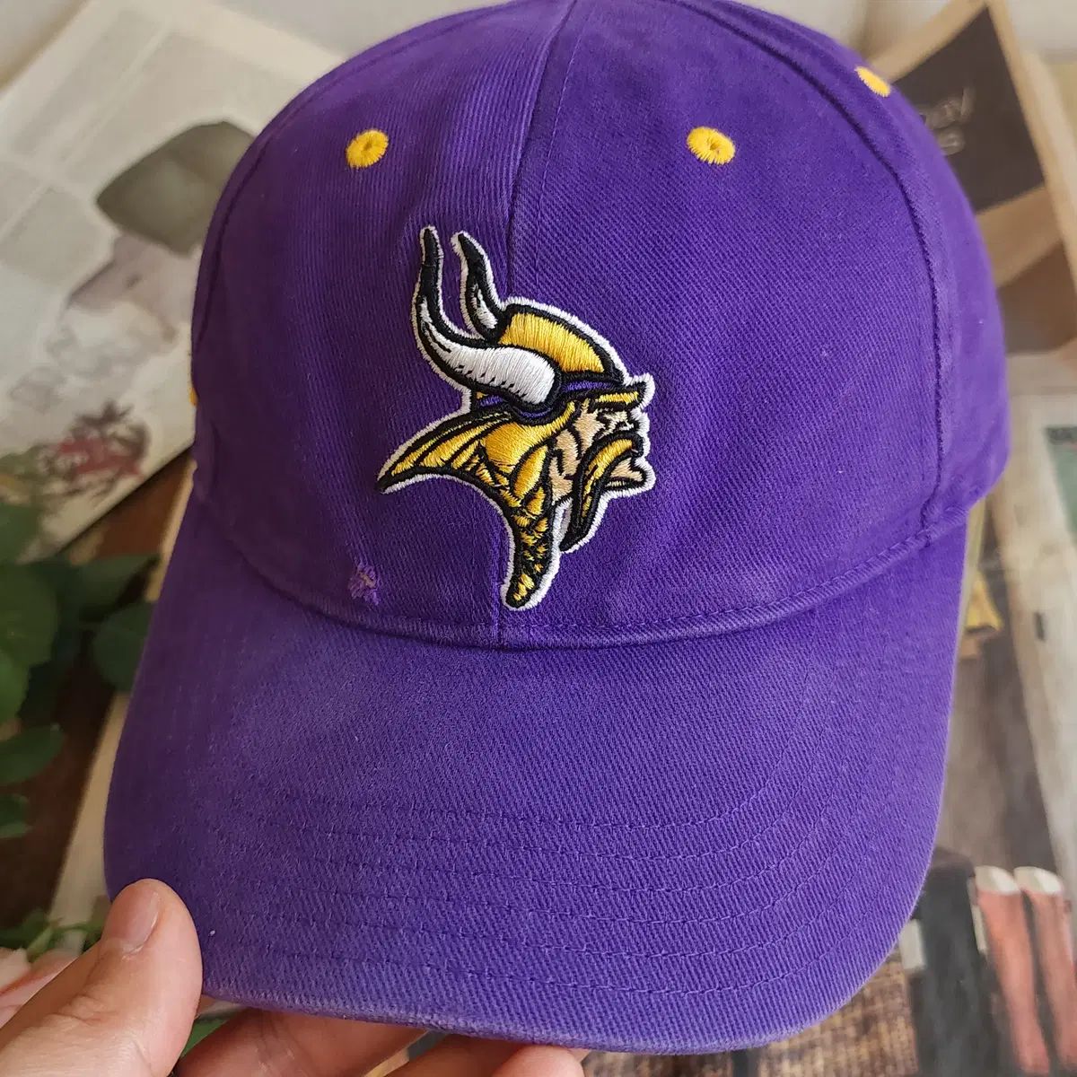 NFLミネソタ・バイキングス ヴィンテージ 帽子 キャップ トラッカー