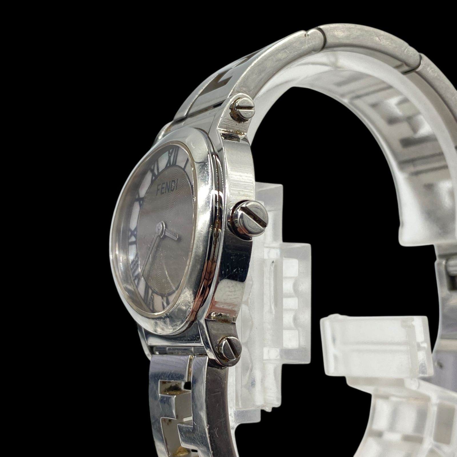 新品電池 稼働品 FENDI フェンディ 腕時計 QZ クォーツ 005-6150L-399