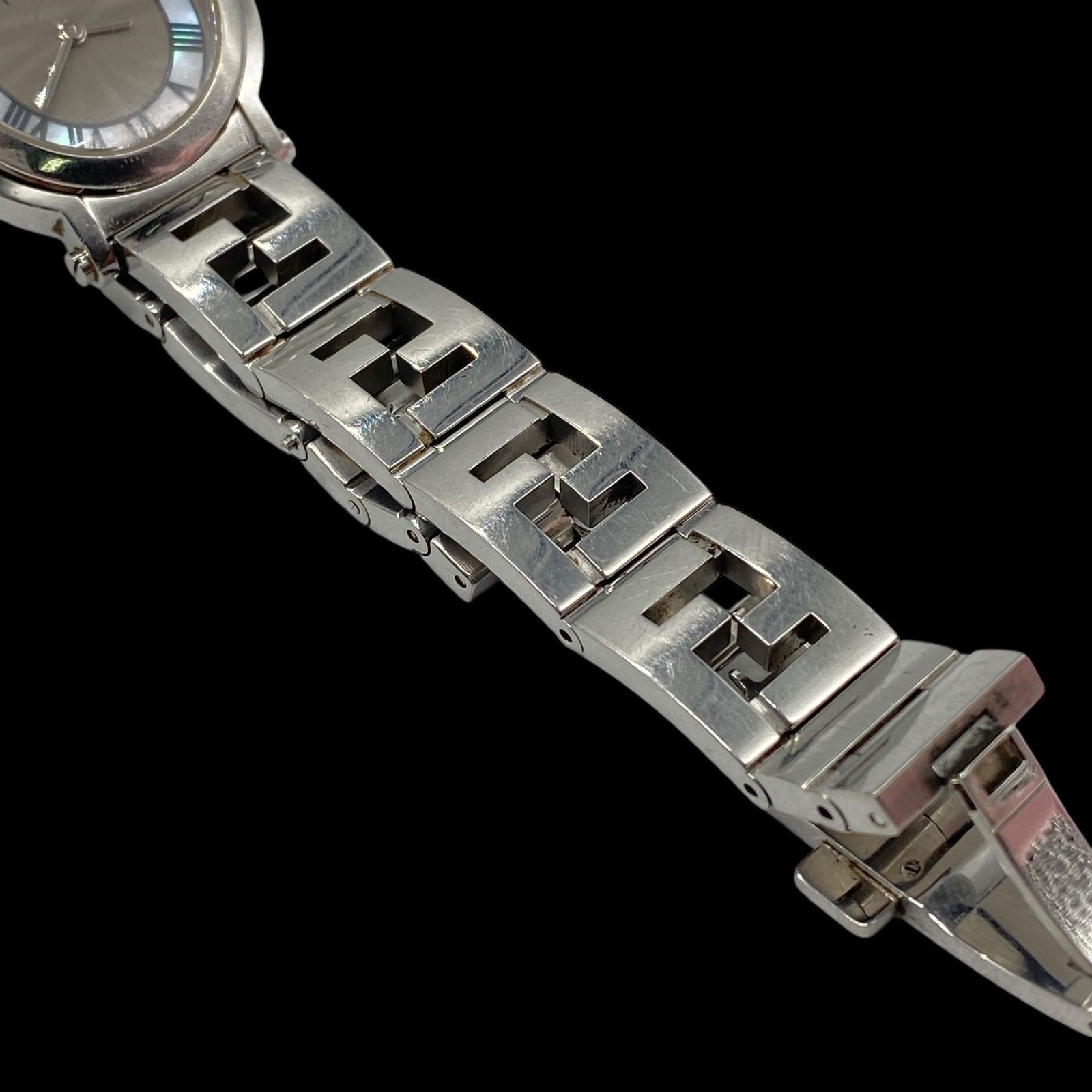 【希少・美品・電池新品・完備】FENDI 2100L シェル ローマン コンビ 新品電池 稼働品 FENDI フェンディ 腕時計 QZ クォーツ 005-6150L-399