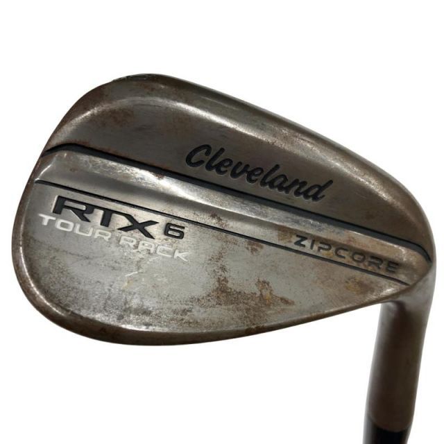 【中古】 クリーブランド Cleveland RTX-6 ZIPCORE ツアーラック(ノーメッキ) 50/10 MID ウェッジ WG Dynamic Gold (フレックスS) メンズ 男性用 右利き 右用 Cランク ゴルフクラブ