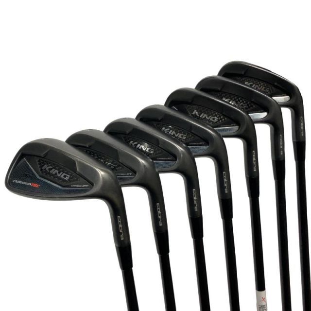 中古】 コブラ KING FORGED TEC BLACK 8S USA アイアンセット IR AMT